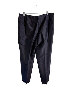 Talbots Black 100% Silk Pants